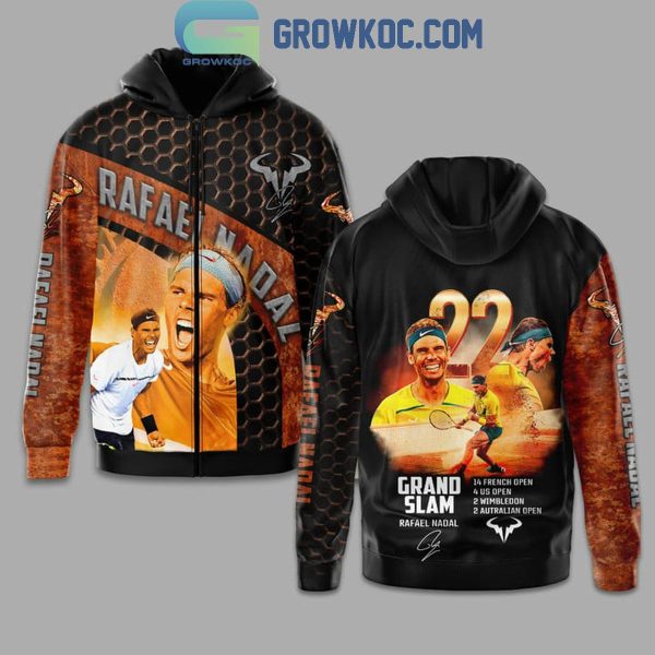 Rafael Nadal 22 Grand Slam The Best Tennis Player Hoodie T-Shirt