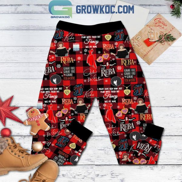 Reba McEntire Finding My Way Back To You Christmas Fleece Pajamas Set