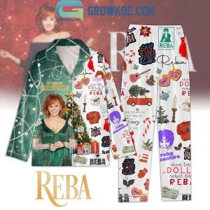 Reba McEntire Rebel Like Reba Christmas Polyester Pajamas Set