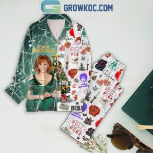 Reba McEntire Rebel Like Reba Christmas Polyester Pajamas Set