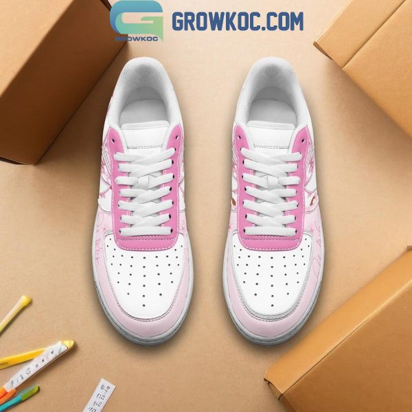 Reba McEntire Warrior Breast Cancer Awareness 2024 Air Force 1 Shoes