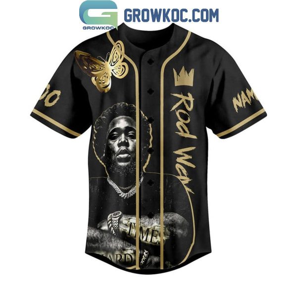 Rod Wave 2024 Last Lap Tour Hard Time Personalized Baseball Jersey