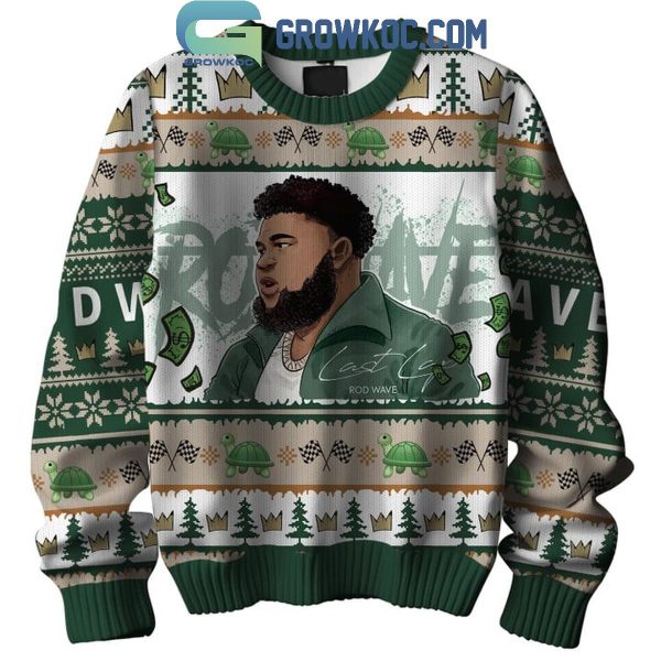 Rod Wave 2024 The Last Lap Christmas Halloween Ugly Sweater