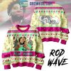 Rod Wave Hard Times For Christmas Ugly Sweater