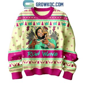 Rod Wave Hard Times For Christmas Ugly Sweater