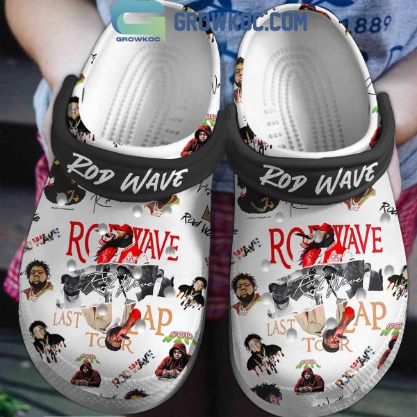 Rod Wave Last Lap Turtle Race Tour Crocs Clogs