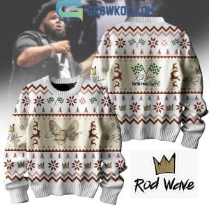 Rod Wave Turtle Race 2024 Christmas Ugly Sweater