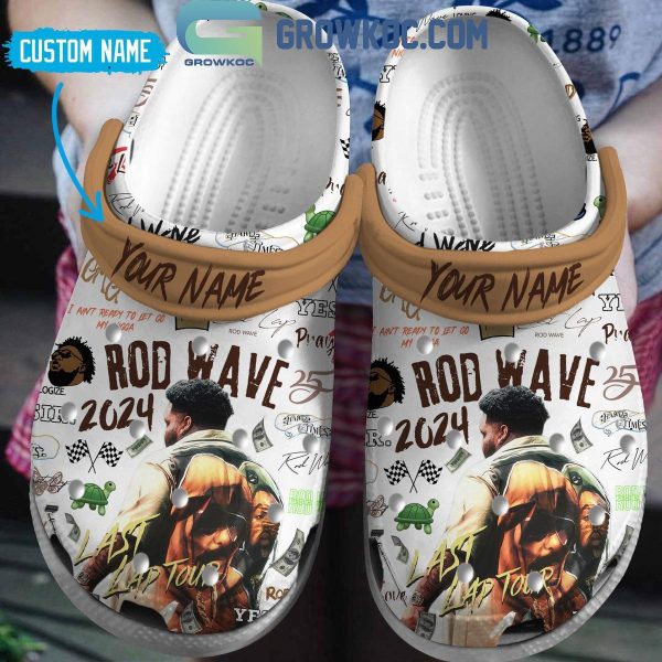 Rod Wave Last Lap 2024 World Tour Personalized Crocs Clogs