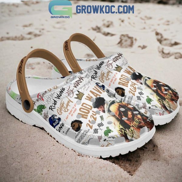 Rod Wave Last Lap 2024 World Tour Personalized Crocs Clogs