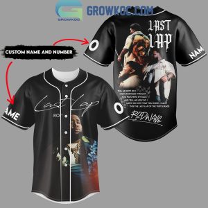 Rod Wave Last Lap Tell Me How Do I Move Forward Personalized Baseball Jersey