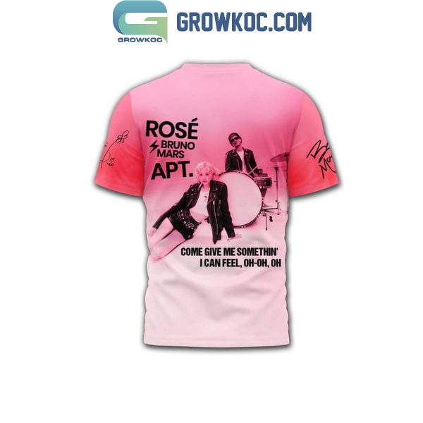 Rose Blackpink Bruno Mars Apt. 2024 Hoodie T-Shirt