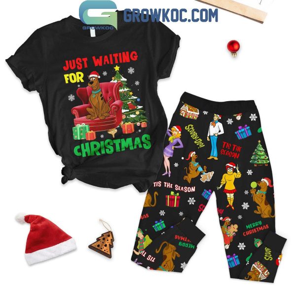 Scooby-Doo 2024 Just Waiting For Christmas Fleece Pajamas Set