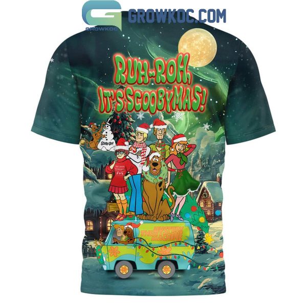 Scooby-Doo Ruh-Roh It’s Scoobymas Christmas Hoodie T-Shirt