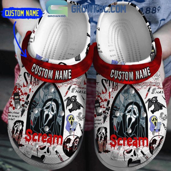 Scream Ghostface 2024 Halloween Night Personalized Crocs Clogs