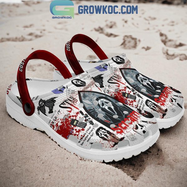 Scream Ghostface 2024 Halloween Night Personalized Crocs Clogs