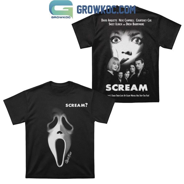 Scream Someone’s Taken Their Love Of Scary Movie Hoodie T-Shirt