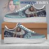 Reba McEntire Warrior Breast Cancer Awareness 2024 Air Force 1 Shoes