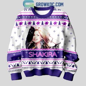 Shakira I Saw A Champion In Eyes Christmas Ugly Sweater