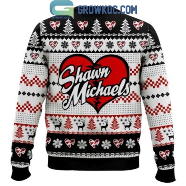 Shawn Michaels The Heartbreak Kid Christmas Ugly Sweater