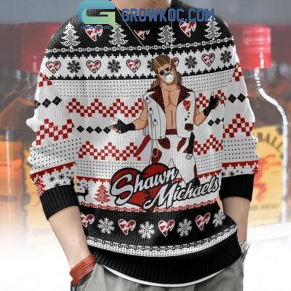 Shawn Michaels The Heartbreak Kid Christmas Ugly Sweater