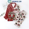 Supernatural Winchester Family Christmas Happy Holiday Polyester Pajamas Set