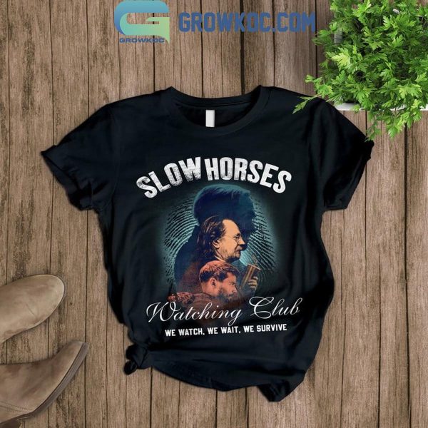 Slow Horses Straight Outta Slough Fleece Pajamas Set