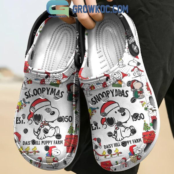 Snoopy Daisy Hill Puppy Farm Snoopymas Christmas Personalized Crocs Clogs