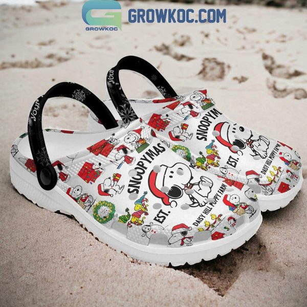 Snoopy Daisy Hill Puppy Farm Snoopymas Christmas Personalized Crocs Clogs