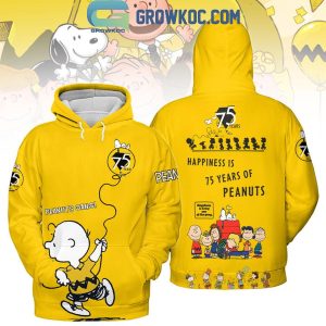 Snoopy Happiness Is 75 Years Of Peanuts Hoodie T-Shirt