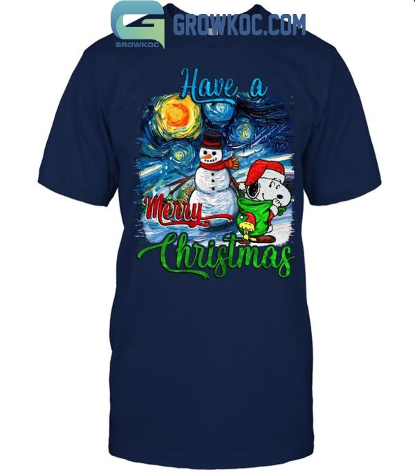 Snoopy Have A Merry Christmas 2024 Happy Holidays T-Shirt