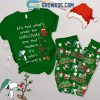 Taylor Swift Tis The Damn Season Merry Swiftmas Christmas Fleece Pajamas Set