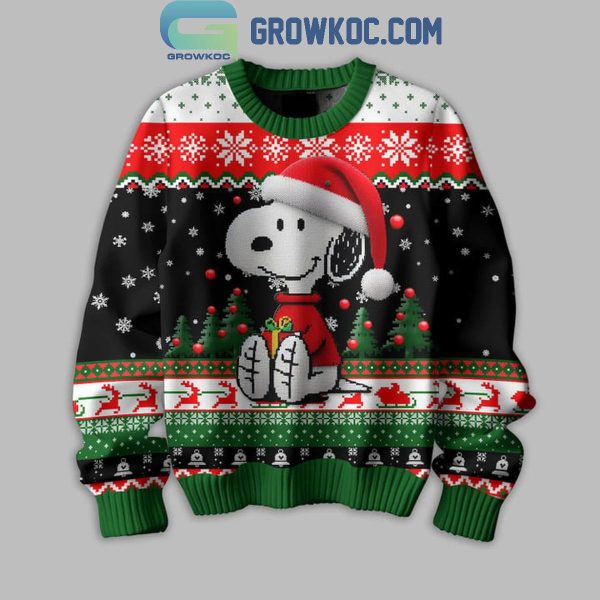 Snoopy Merry Peanuts Christmas Ugly Sweater