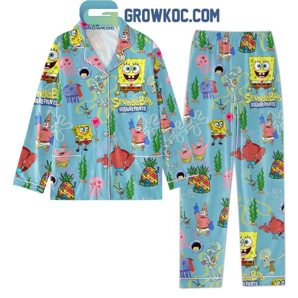 SpongeBob SquarePants Patrick Star 2024 Polyester Pajama Set