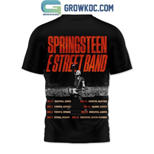 Springsteen E Street Band Yes I Am Old But I Saw Bruce Springsteen On Stage Hoodie T-Shirt