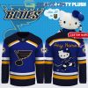 St. Louis Blues Celebrating 50th Anniversary Hello Kitty Personalized Hockey Jersey