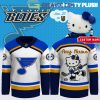 St. Louis Blues 50th Anniversary Of Hello Kitty 2024 Hockey Jersey