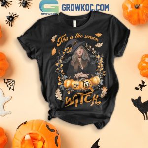 Stevie Nicks Halloween This Is The Season Of The Witch Fleece Pajamas Set