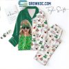 Taylor Swift Christmas Tree Farm Red Design Polyester Pajamas Set