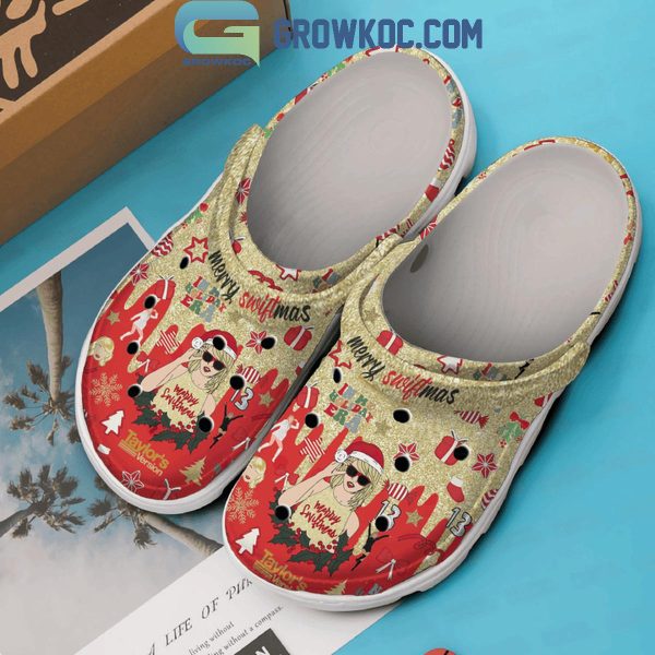 Taylor Swift Merry Swiftmas Taylor’s Version 2024 Crocs Clogs