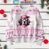 Oregon Ducks Breast Cancer Warrior Tackle Cancer Christmas Black Ugly Sweater