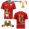 Tennessee Volunteers Grinch Deck The Vols And Merry Christmas Hoodie T-Shirt