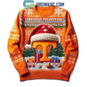 Tennessee Volunteers Home Sweet Home Christmas Ugly Sweater