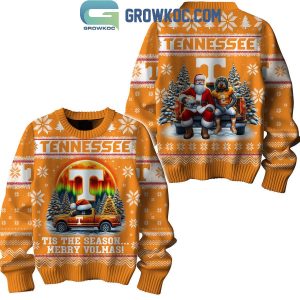 Tennessee Volunteers Tis The Season Merry Volmas Christmas Ugly Sweater