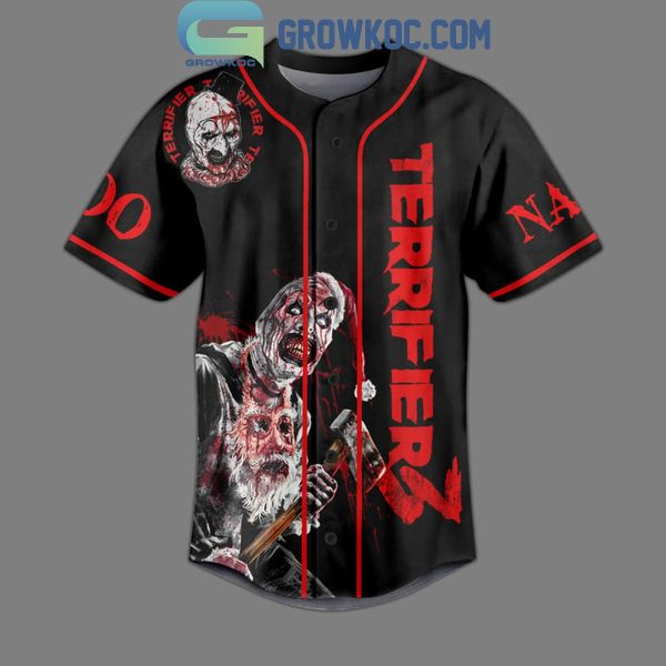 Terrifier 3 Art Never Goes Out Of Styles Personalized Baseball Jersey