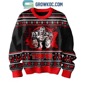 Terrifier In Circus Halloween 2024 Christmas Ugly Sweater