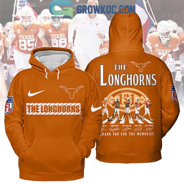 Texas Longhorns Celebrating 131 Years Of The Longhorns Legends Hoodie T-Shirt