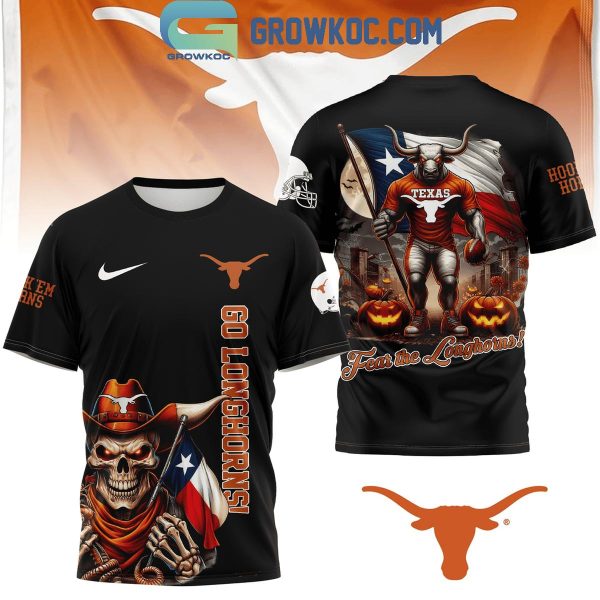 Texas Longhorns Fear The Longhorns Go Longhorns Halloween Hoodie T-Shirt