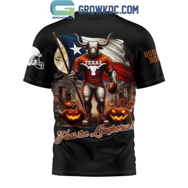 Texas Longhorns Fear The Longhorns Go Longhorns Halloween Hoodie T-Shirt