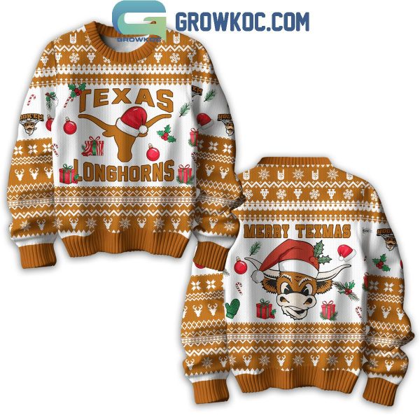 Texas Longhorns Have Merry Texmas Christmas Ugly Sweater