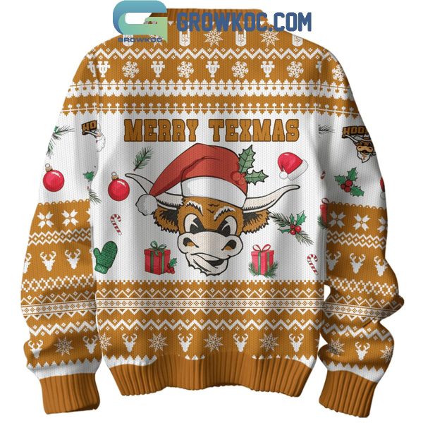 Texas Longhorns Have Merry Texmas Christmas Ugly Sweater